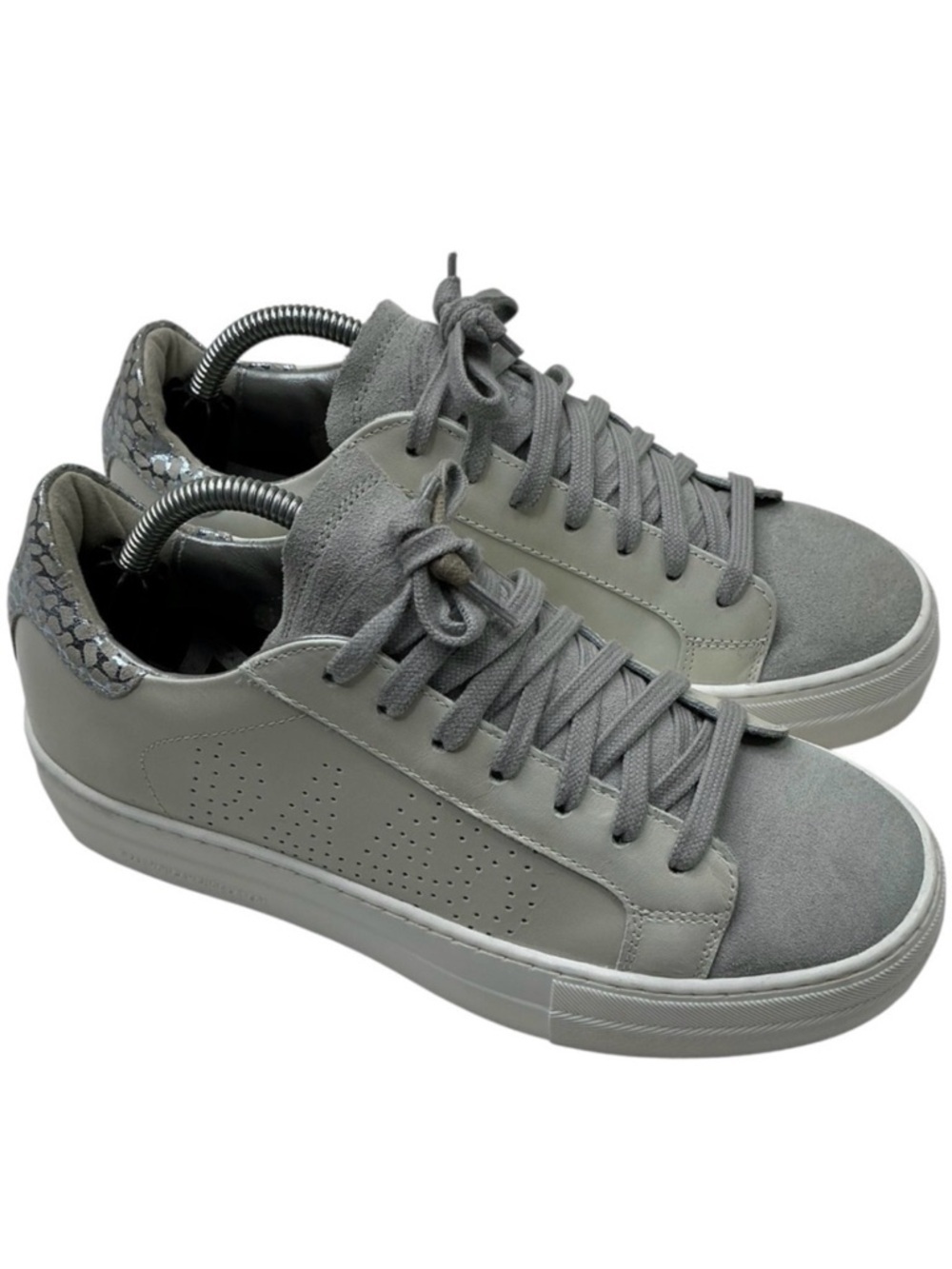 P448 Thea Platform Leather Sneaker